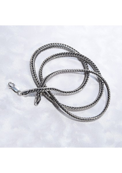 4n Balıksırtı Tilki Kuyruğu Gümüş Zincir fiyatları