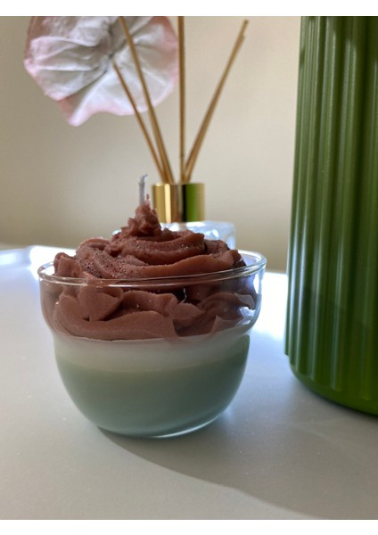 Kremalı Karpuz Kokulu Aromalı Mum modelleri