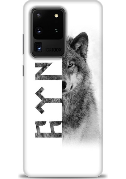 Samsung Galaxy S20 Utra Hd Baskılı Kılıf + 9h Nano Tam Kaplayan Ekran Koruyucu 469