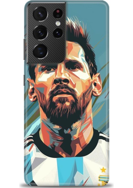 Samsung Galaxy S21 Ultra Hd Baskılı Kılıf + 9h Nano Tam Kaplayan Ekran Koruyucu 13