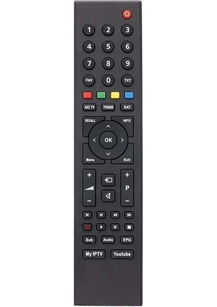 LCD LED Myıptv-Youtube Tuşlu Tv Kumandası