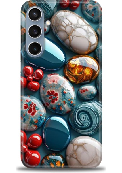 Samsung Galaxy S25 Hd Baskılı Kılıf + 9h Nano Tam Kaplayan Ekran Koruyucu 349