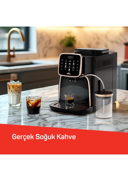 OK0028 Okka Espresso Pro M Tam Otomatik - Bakır fırsatları
