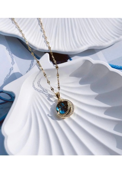 Gökyüzü Kolye Çelik fırsatları