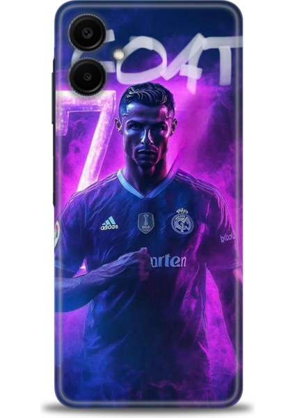 Samsung Galaxy A06 Hd Baskılı Kılıf + 9h Nano Tam Kaplayan Ekran Koruyucu 9