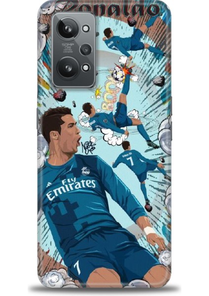 Realme Gt2 Kılıf Hd Baskılı Kılıf + 9h Nano Tam Kaplayan Ekran Koruyucu 1