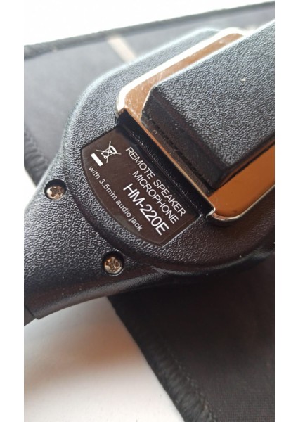 Omuz Mikrofonu HM-220E Motorola Radyo Kulaklık Hoparlör GP328 GP340 Gp7 3,5 mm Mikrofon Hoparlör Mikrofon, Su Geçirmez El Tipi Omuz Mikrofonu, Harici 3,5 mm Kulaklık Jaklı modelleri