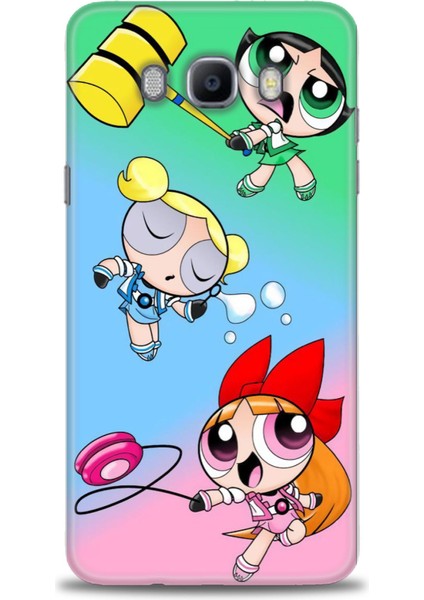 Samsung Galaxy J7 2016 Hd Baskılı Kılıf + 9h Nano Tam Kaplayan Ekran Koruyucu 123