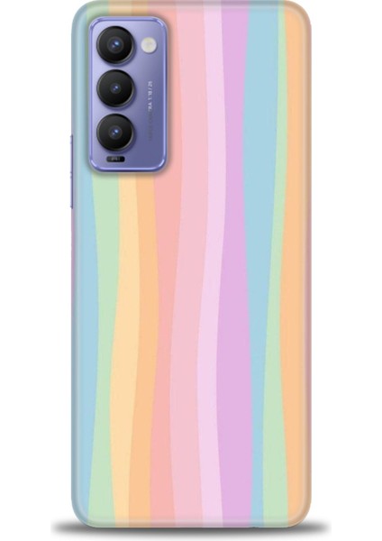 Tecno Camon 18P Kılıf Hd Baskılı Kılıf + 9h Nano Tam Kaplayan Ekran Koruyucu 428