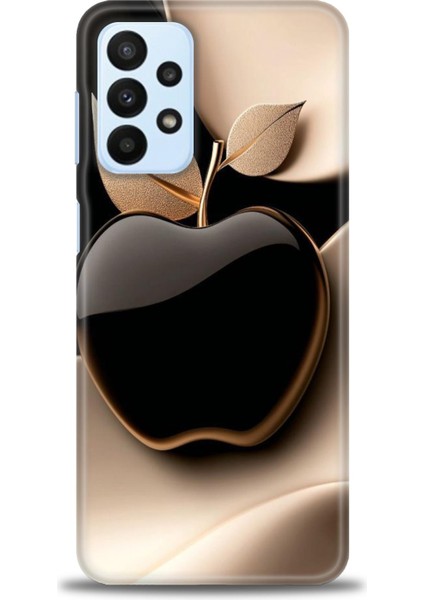 Samsung Galaxy A23 4g Hd Baskılı Kılıf + 9h Nano Tam Kaplayan Ekran Koruyucu 350