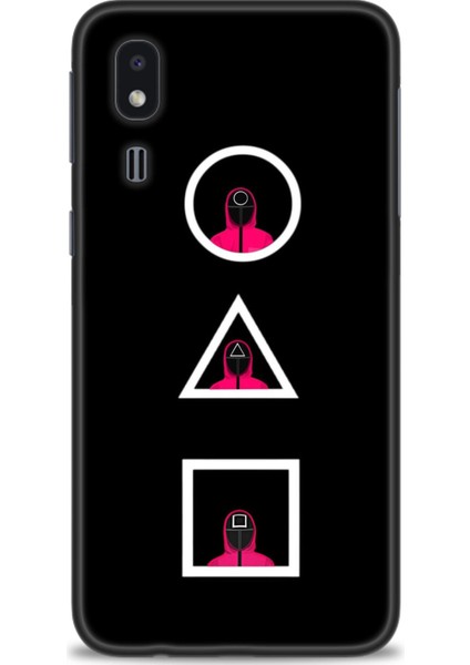 Samsung Galaxy A2 Core Hd Baskılı Kılıf + 9h Nano Tam Kaplayan Ekran Koruyucu 285