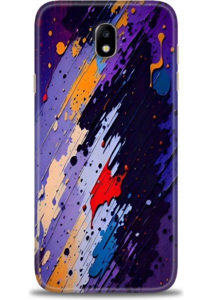 Samsung Galaxy J7 Pro Hd Baskılı Kılıf + 9h Nano Tam Kaplayan Ekran Koruyucu 436