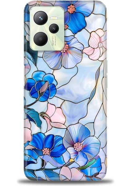 Realme C35 Kılıf Hd Baskılı Kılıf + 9h Nano Tam Kaplayan Ekran Koruyucu 337