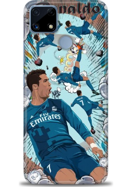 Realme C25S Kılıf Hd Baskılı Kılıf + 9h Nano Tam Kaplayan Ekran Koruyucu 1