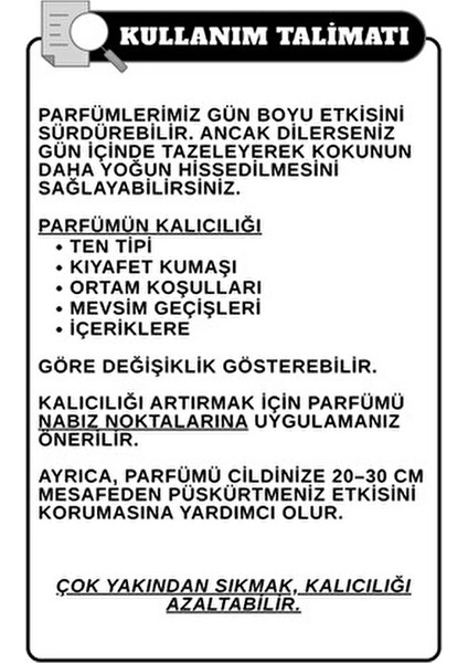 118 Kadın Parfüm EDP Aromatik Çiçeksi Koku 50 ml Uzun Süreli Ferahlık