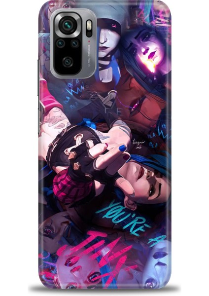 Xiaomi Redmi Note 11 Se Hd Baskılı Kılıf + 9h Nano Tam Kaplayan Ekran Koruyucu 278