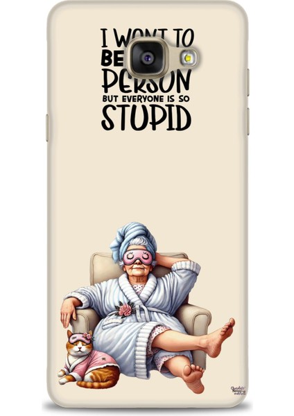 Samsung Galaxy A7 2016 Hd Baskılı Kılıf + 9h Nano Tam Kaplayan Ekran Koruyucu 45