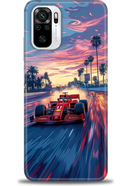 Xiaomi Redmi Note 10 Hd Baskılı Kılıf + 9h Nano Tam Kaplayan Ekran Koruyucu 102