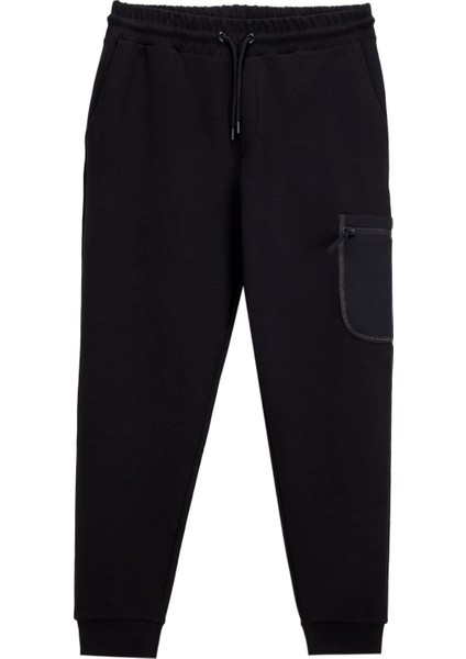 D5WM-EA3999 Siyah Basic Düz Erkek Eşofman Altı fiyatları