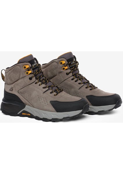 Erkek Koyu Gri Hakiki Deri Su Geçirmez Outdoor Bot 5K1GB16342 modelleri