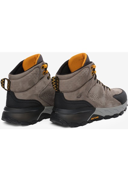Erkek Koyu Gri Hakiki Deri Su Geçirmez Outdoor Bot 5K1GB16342 fırsatları