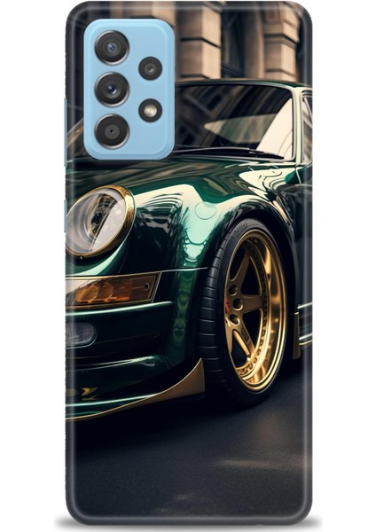 Samsung Galaxy A52S 5g Hd Baskılı Kılıf + 9h Nano Tam Kaplayan Ekran Koruyucu 486