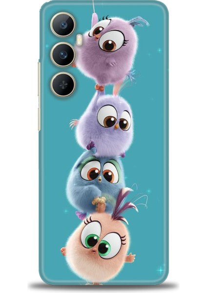 Realme C65 4g Kılıf Hd Baskılı Kılıf + 9h Nano Tam Kaplayan Ekran Koruyucu 368