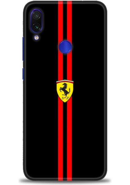 Xiaomi Redmi Note 7 Hd Baskılı Kılıf + 9h Nano Tam Kaplayan Ekran Koruyucu 380