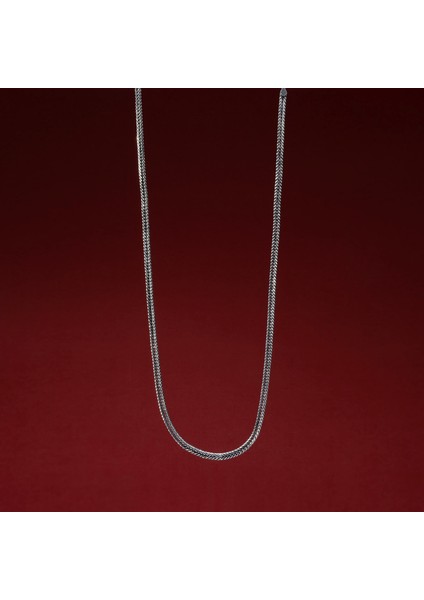 4n Oluklu Tilki Kuyruğu Gümüş Zincir indirimleri