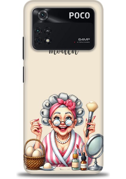 Xiaomi Poco M4 Pro 4g Kılıf Hd Baskılı Kılıf + 9h Nano Tam Kaplayan Ekran Koruyucu 41