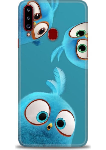 Samsung Galaxy A20S Hd Baskılı Kılıf + 9h Nano Tam Kaplayan Ekran Koruyucu 364