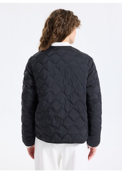 Siyah Kadın Mont J5WL-MNT7155 indirimleri