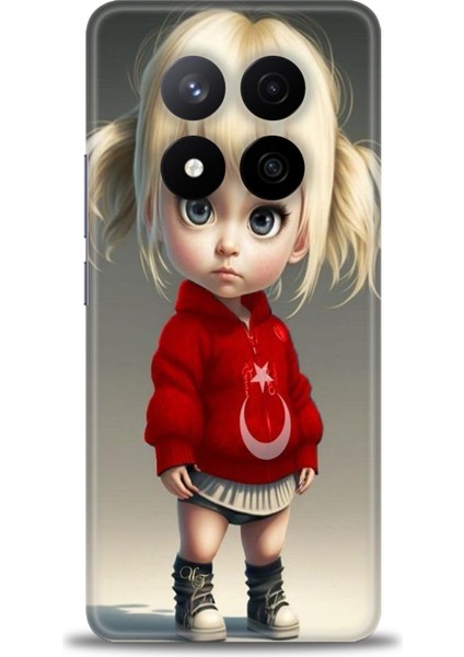 Xiaomi Redmi Note 14 Pro Plus Hd Baskılı Kılıf + 9h Nano Tam Kaplayan Ekran Koruyucu 243