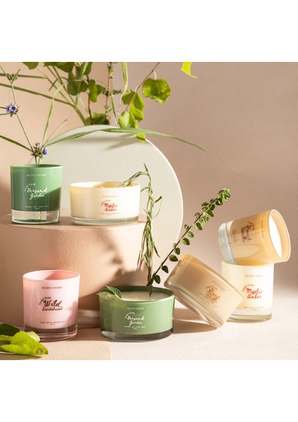 Bergamot Garden Yatay Mum indirimleri