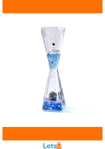 Uzay Temalı Dökülen Yağ Kum Saati Eğlenceli Masaüstü Dekor modelleri