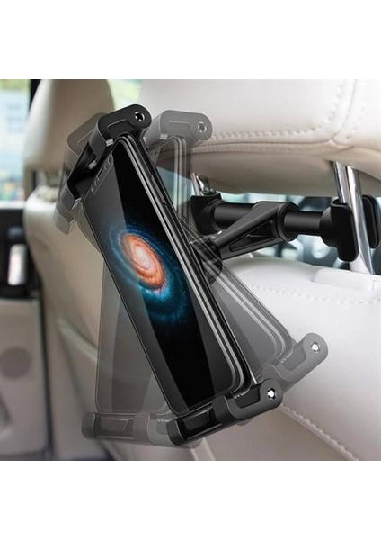 Oto Koltuk Arkası Telefon Tablet Tutucu Ayarlanabilir 360 Derece Dönebilen Pratik Stand fiyatları