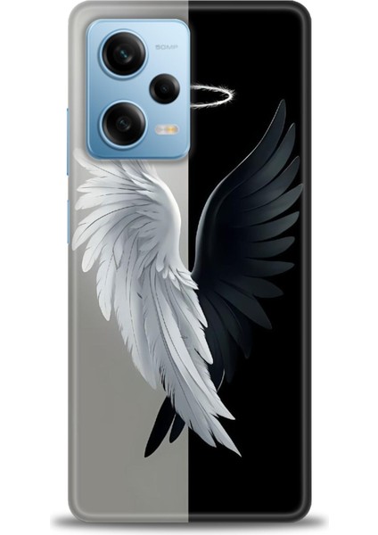 Xiaomi Redmi Note 12 Pro 5g Hd Baskılı Kılıf + 9h Nano Tam Kaplayan Ekran Koruyucu 146