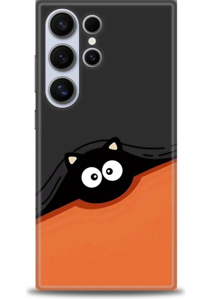 Samsung Galaxy S24 Ultra Hd Baskılı Kılıf + 9h Nano Tam Kaplayan Ekran Koruyucu 80