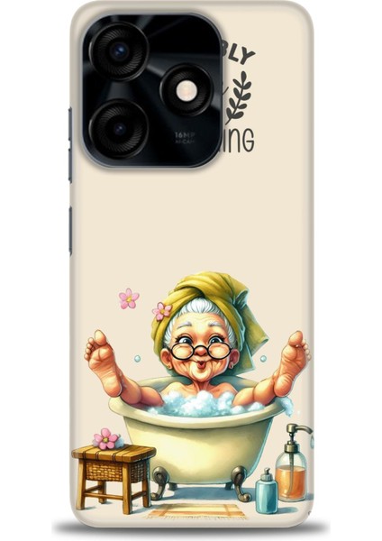 Tecno Spark 10C Kılıf Hd Baskılı Kılıf + 9h Nano Tam Kaplayan Ekran Koruyucu 47