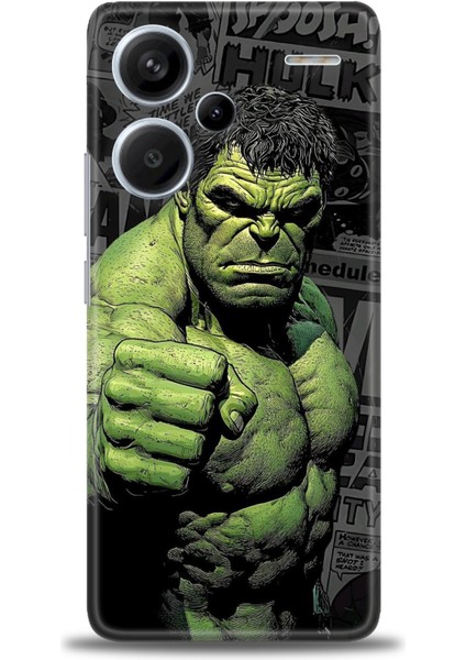 Xiaomi Redmi Note 13 Pro Plus Hd Baskılı Kılıf + 9h Nano Tam Kaplayan Ekran Koruyucu 97