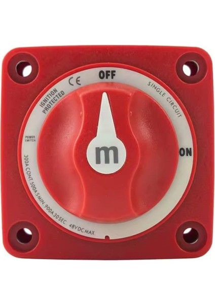 MR-275F-1 Akü Devre Kesici Şalteri 300A 2p 12-48V On-Off 300 Amper Mini fiyatları