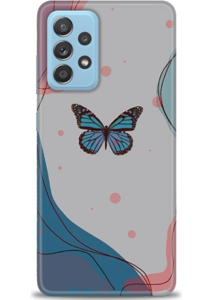 Samsung Galaxy A52S 5g Hd Baskılı Kılıf + 9h Nano Tam Kaplayan Ekran Koruyucu 185