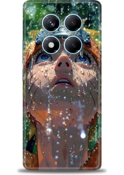 Xiaomi Redmi Note 14 Pro 5g Hd Baskılı Kılıf + 9h Nano Tam Kaplayan Ekran Koruyucu 258