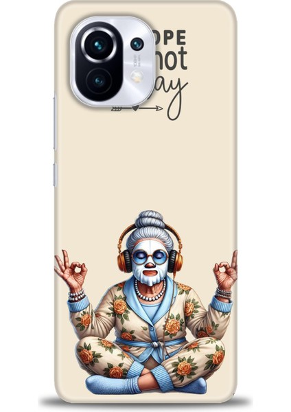 Xiaomi Mi 11 Kılıf Hd Baskılı Kılıf + 9h Nano Tam Kaplayan Ekran Koruyucu 42