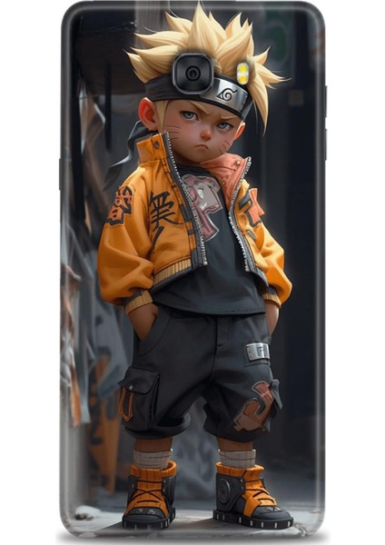 Samsung Galaxy C9 Pro Hd Baskılı Kılıf + 9h Nano Tam Kaplayan Ekran Koruyucu 253