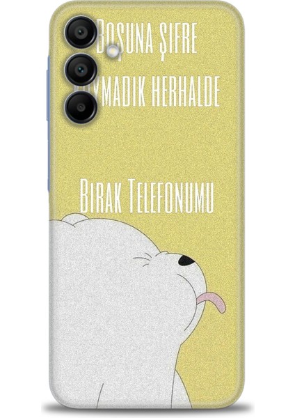 Samsung Galaxy A15 Hd Baskılı Kılıf + 9h Nano Tam Kaplayan Ekran Koruyucu 151