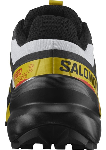 Erkek Patika Koşusu Ayakkabısı Speedcross 6 Beyaz/Sarı