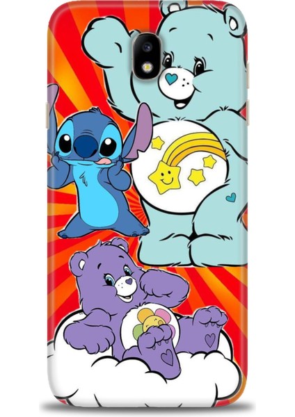 Samsung Galaxy J7 Pro Hd Baskılı Kılıf + 9h Nano Tam Kaplayan Ekran Koruyucu 492