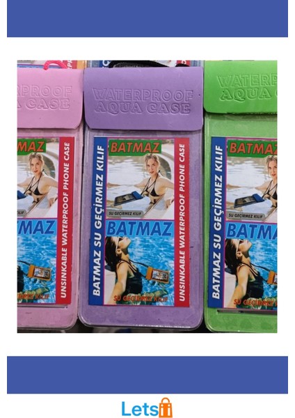 Su Geçirmez Batmaz Telefon Kılıfı Yüzme ve Su Aktiviteleri Için indirimleri
