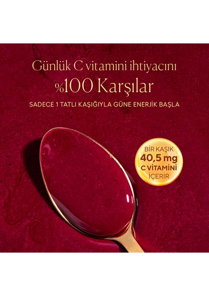 Apifarm Red Blend 4+ | Kara Mürver + Acerola + Propolis + Ham Bal Karışımı 415G fiyatları